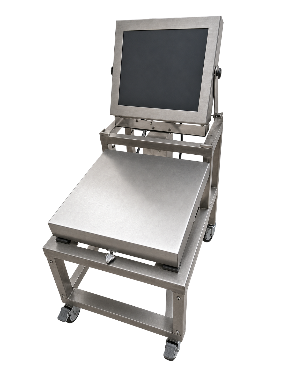 MixStation Compact — gabinete autosellable móvil tipo carrito con panel industrial