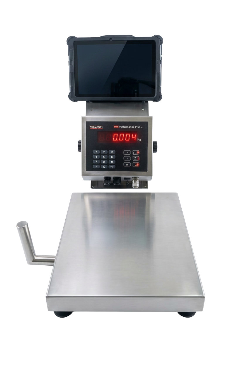 MixStation Mini — tablet industrial Android con montaje en pared o mesa
