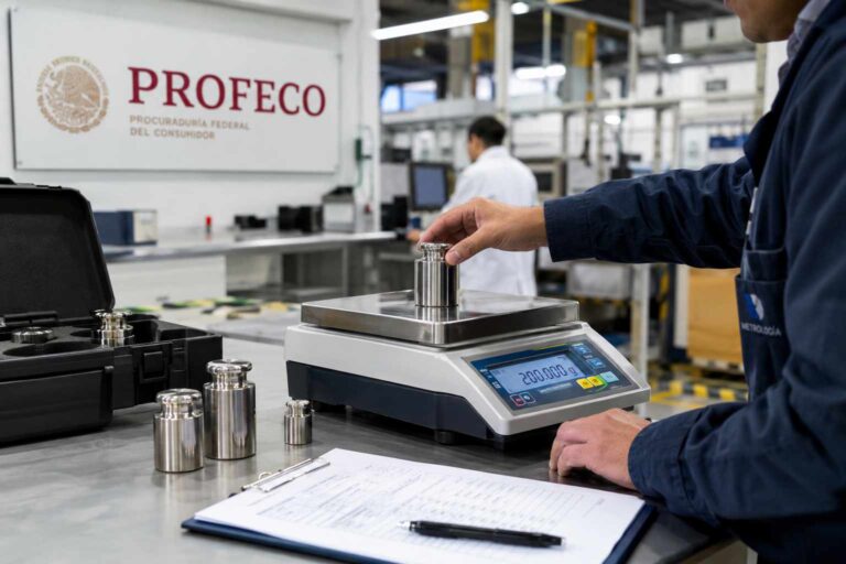 Calibración de básculas y Profeco