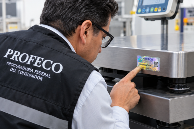 Verificación de básculas Profeco